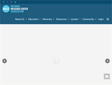 Tablet Screenshot of infusioncenter.org